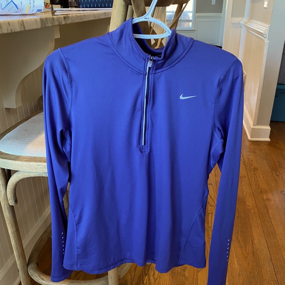 Nike running dry fit half zip